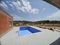 Nieuwbouw villa met 3 slaapkamers en 2 badkamers, oplevering eind juni, in Canada del la Lena. in Alicante Property