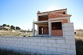 Two properties on a large plot prepared for 11 villas, in Baños de Fortuna, Murcia in Alicante Property