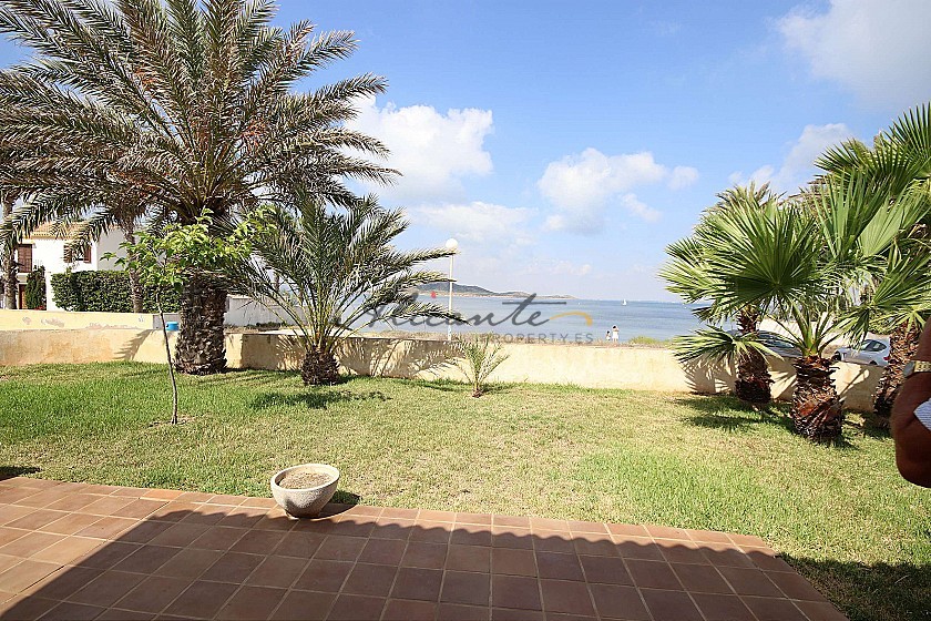 Detached Villa front line beach in La Manga in Alicante Property