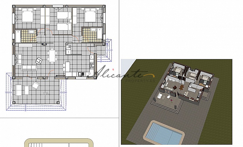 New build Villa ready in December 2022 in Alicante Property