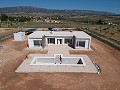 New build Mordern villa in Pinoso with pool and plot included in Alicante Property