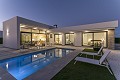 Modern Independent villas with private pool,3 bedrooms,2 bathrooms on 550 m2 plot in Alicante Property